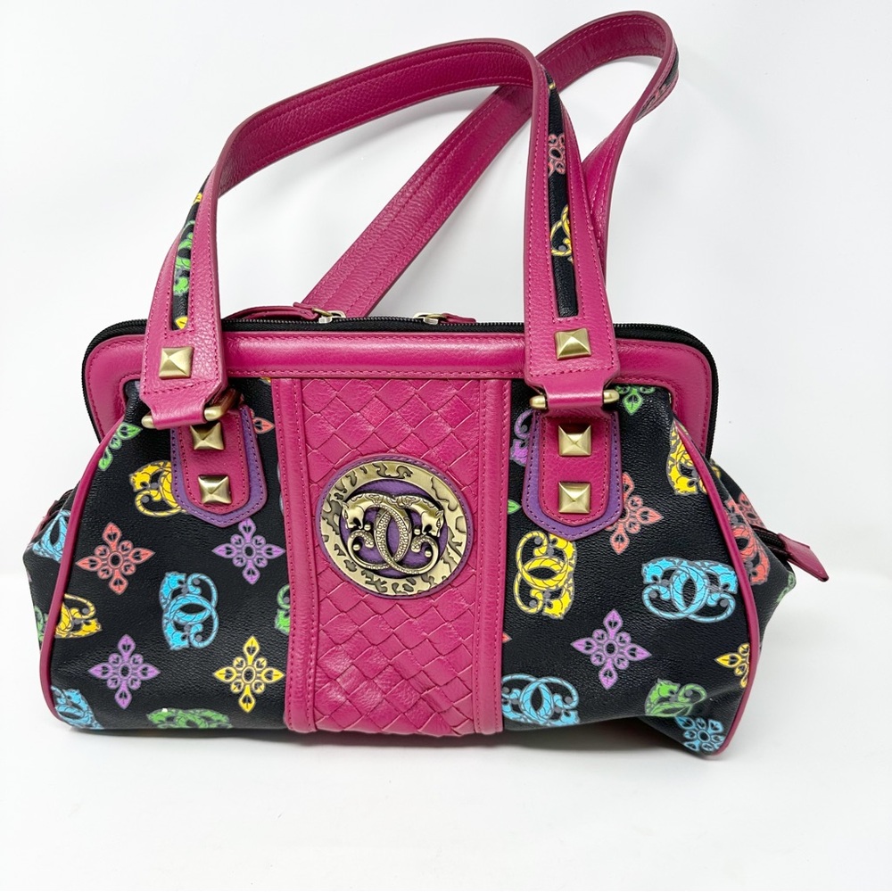 Sherif The Original 1827 Bag Faux Leather Gold Medalion Y2K Colorful